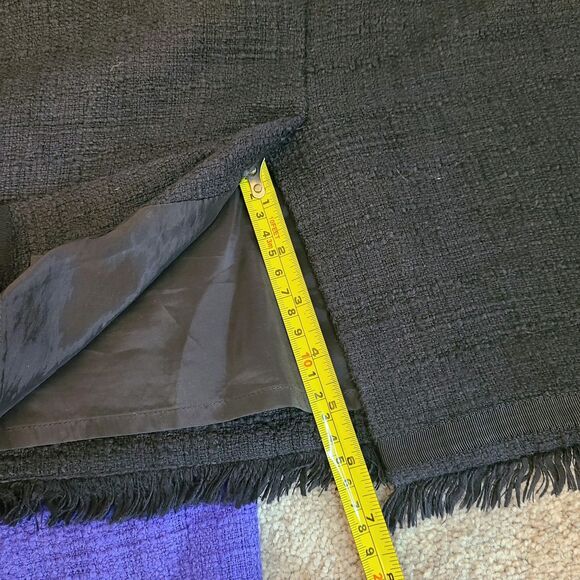 J. Crew Tweed Straight & Pencil Skirt Womens SZ 10 Lot of 2 Back Zipper Classic - Picture 4 of 8